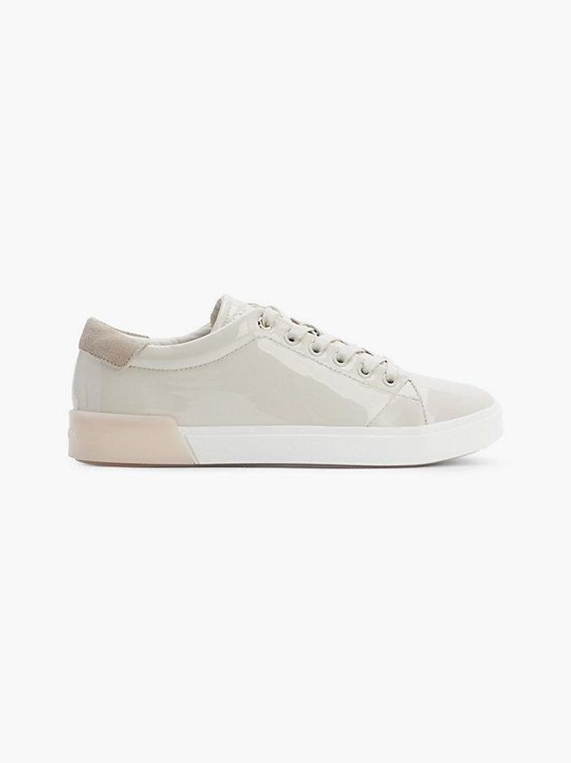 Calvin Klein USA Leather Womens Sneakers White 7603915-PX